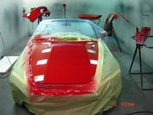 paint booth hood