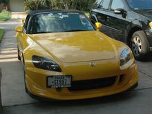 Front plate tow hook mount