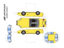 S2k papercraft easy yellow
