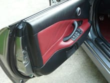 Customized driver's door for more elbow room