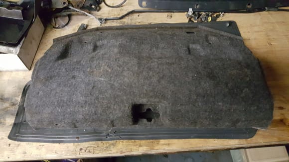 rear trunk lock cover $30