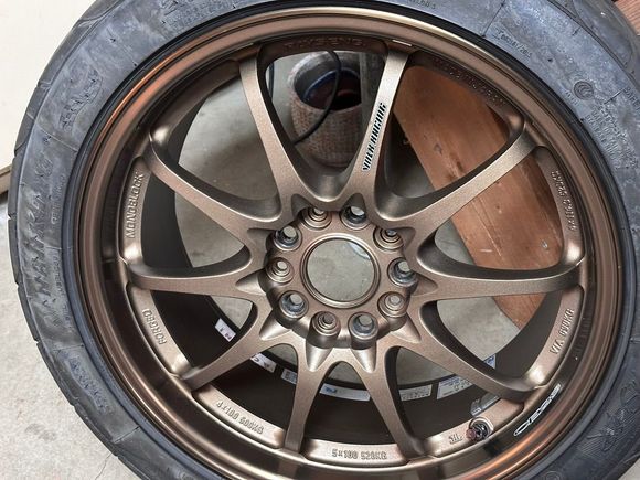 Unfortunately, the wheel finished developed some kind of haze. I'm not sure if it was the degreaser I used, didn't clean with anything super acidic. In the future, will just stick with soap and water. The ceramic coating did bring out the bronze a bit more. 