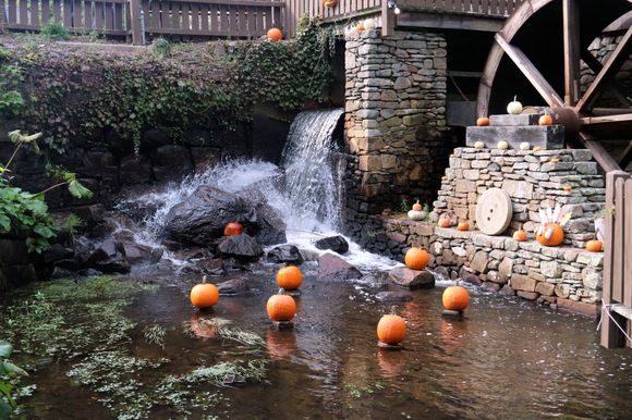 The grist mill.