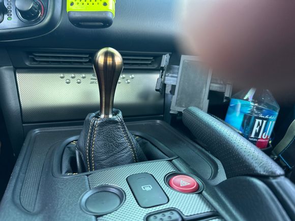 Thanks again Mark! a piece added to the collection that will never leave this car. to think of everything added to my girl from some of the most important people in the S2k community. never forget