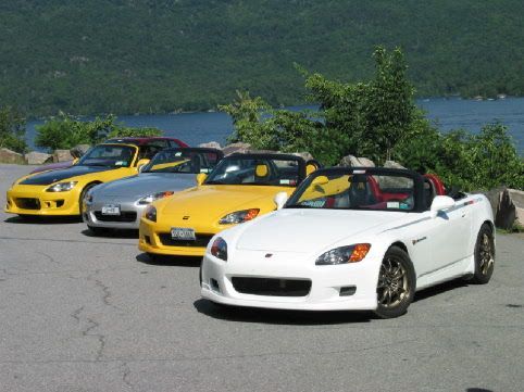 Scenic view shot at Lake George