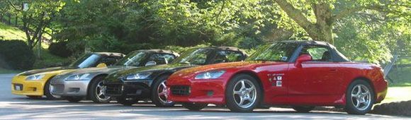 All lined up at the Lodge