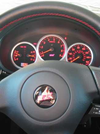 Steering Wheel and Gauges