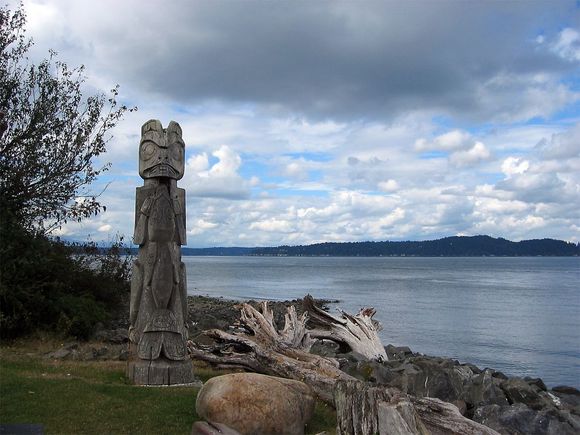 totem near Seattle