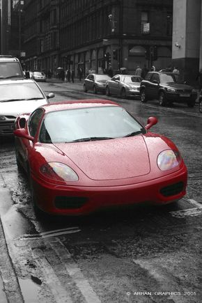 Taken In Glasgow, 3rd Nov. Ferrari 360 Modena