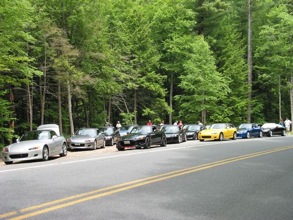 Mohawk Trail meet at the park 2