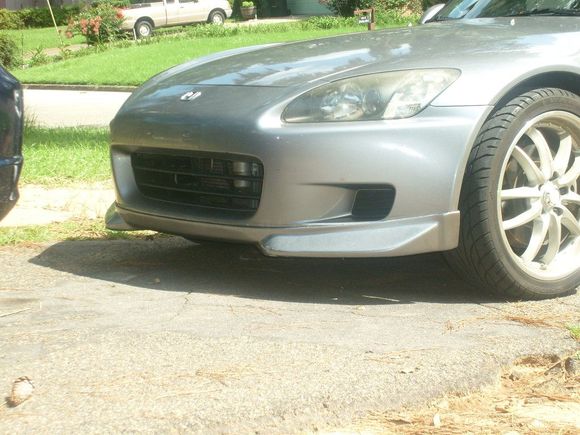 Lip was pressure fit for this pic.