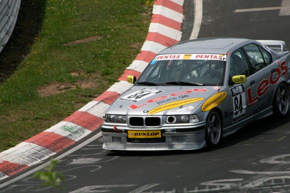 Silver BMW at Bruenchen