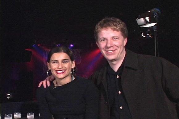 David with Nelly Furtado