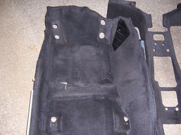 2001 S2000 carpet driver front half