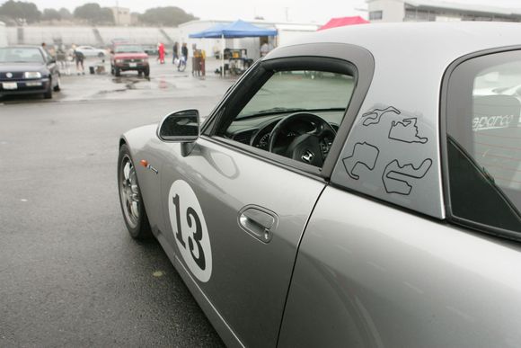 Silverstone w/Synchro hardtop in the paddock