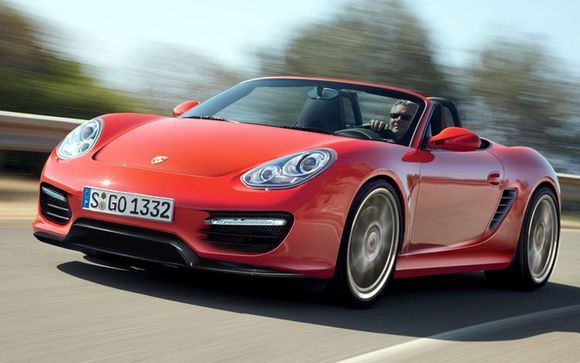 2012 porsche boxster front three quarters