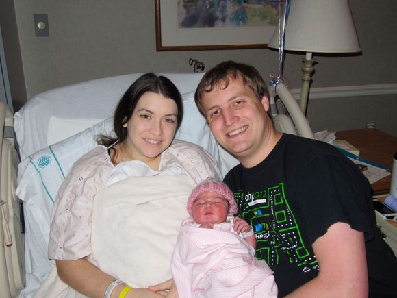 Elizabeth with Mom &amp; Dad