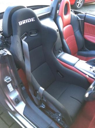 My bride seat installed