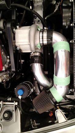 Test fitting fabrication of intake tube