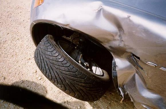Broken Control Arm