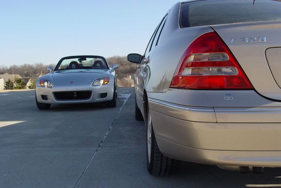 My S2K &amp; C320 - 02.JPG