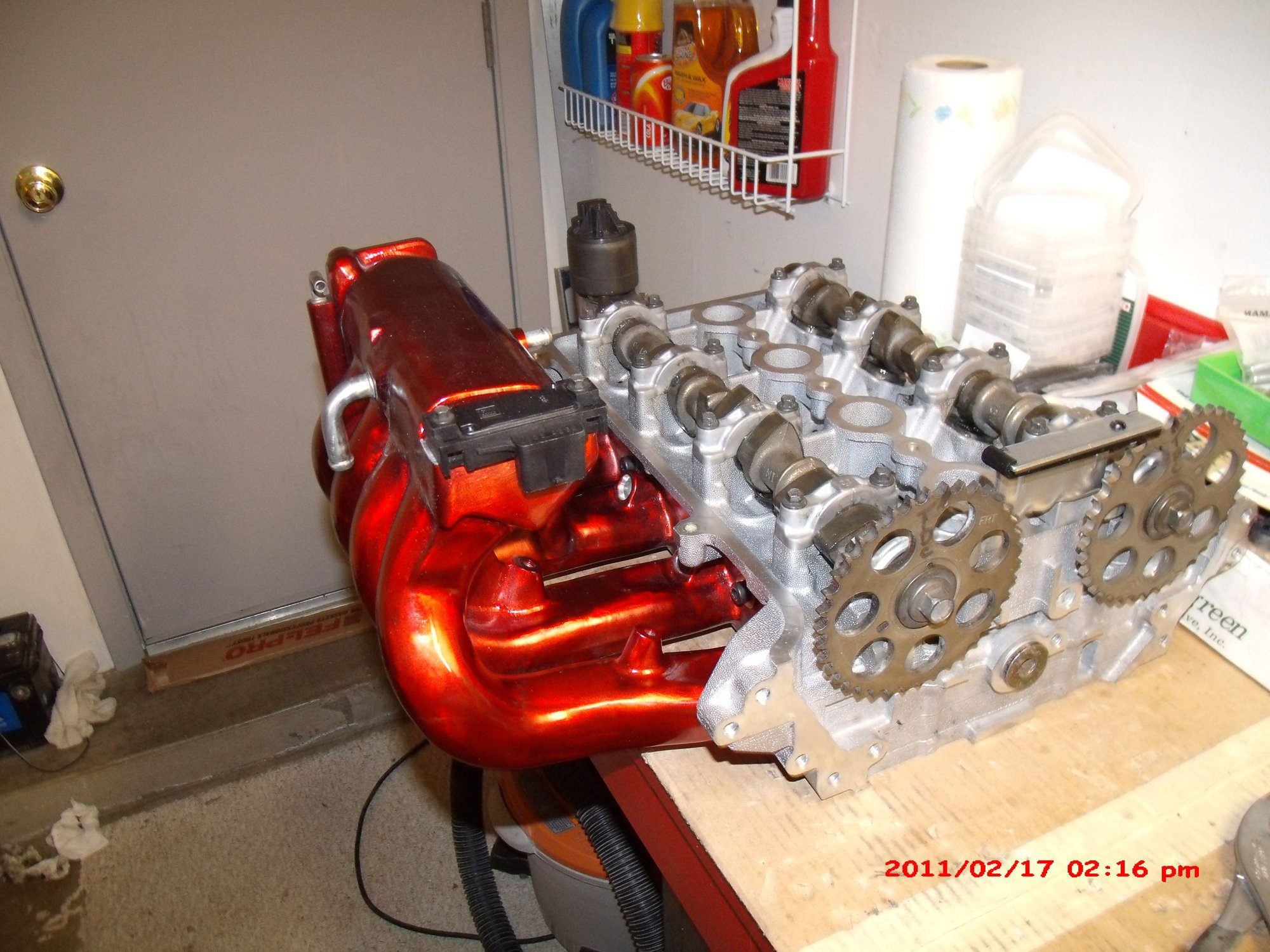 Head w/ cams & intake