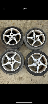 2000-2003 Mazda Miata “Twist” wheels