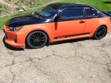 Mine, 2015 Scion tC RS 9.0.  Mods Done, Injen CAI, TB Spacer, TRD Front Strut Bar, TRD Oil Cap, TB Performance Products Traction Bar, Mid Chassis Brace, Rear Mid Chassis Brace, Rear C-Pillar Bar, Rear Strut Bar (All TB Performance Products.)