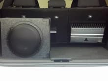Rockford Punch 400.4 Amplifier and JL Audio 500/1