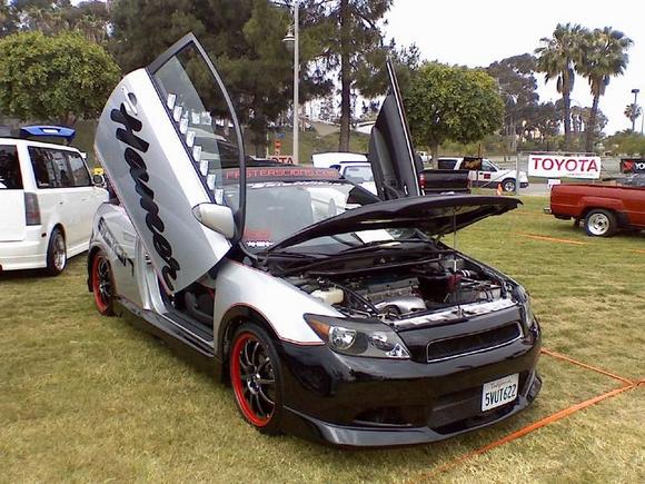 At my second TORC show with new wheels and lambo doors, I won 2nd best tC that day.