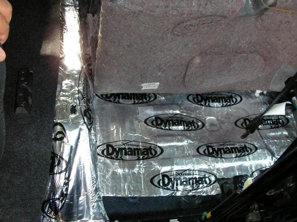 DynaMat rear floor