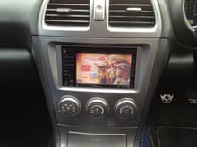 Pioneer DVD player with ipod connection and bluetooth