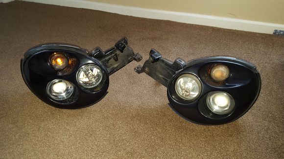 Rebuilt light on left and the right 1 to do next.