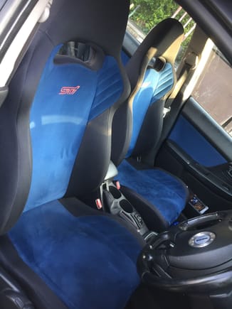 STI seats front and rear great condition
