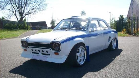 the first in the uk and maybe the world mk1 escort with impreza engine and running gear.