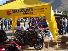 thanks to the suzuki people of Huanuco ,Peru who provided the tent for our toyz