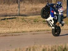 This GSXR 1000 is a sick ass wheelie machine.