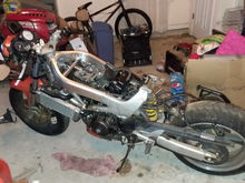 My VTR1000 Rebuild.  I Haven't rode the bike since back in 2012 so decided to tear into it