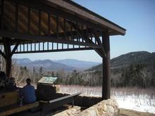 At the top of the Kancamagus Highway, NH, 04/03/10
I was riding my orange 2003 Kawasaki Z1000 for comfort