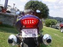 homebrew led tail light convertion