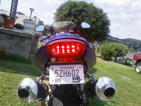 homebrew led tail light convertion