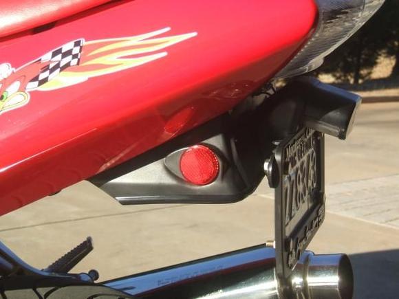 did my own rear fender eliminator