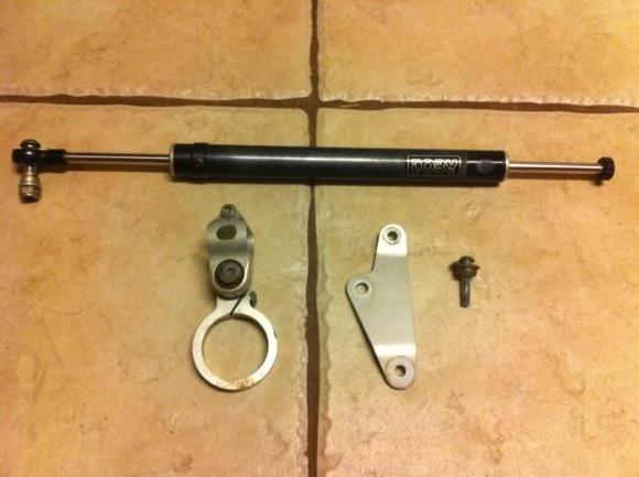toby steery damper and brackets