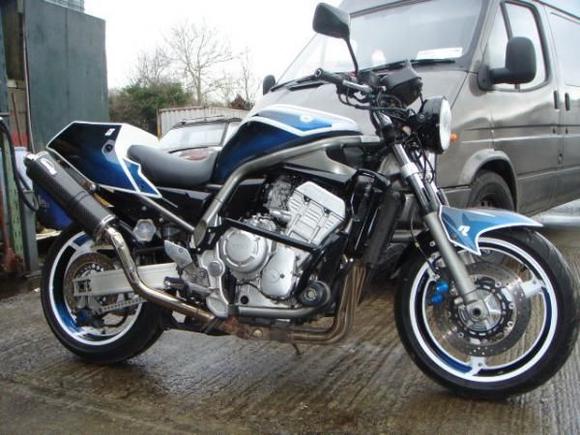 fazer 1000 modified self built