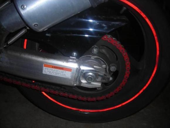 520 chain and  5 sprocket