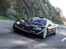 McLaren F1 on the road. Driven by Jay Leno, in Malibu. Photo IamTed7 Car Photography