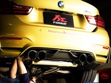 Install Fi Exhaust for BMW F82 M4 Exhaust System