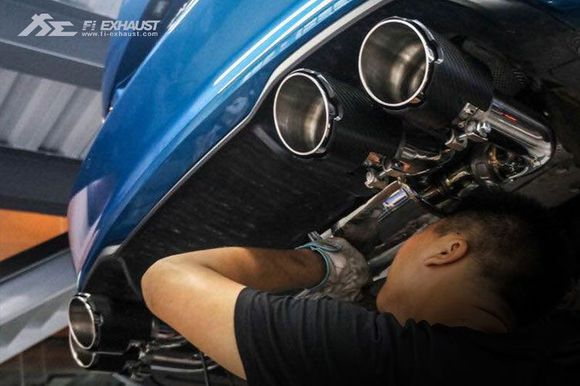 Install  Fi Exhaust BMW F87 M2 – Full Exhaust Systems.