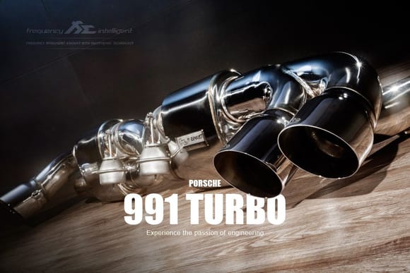 Fi Exhaust for Porsche 991 Turbo S – Full Exhaust System.