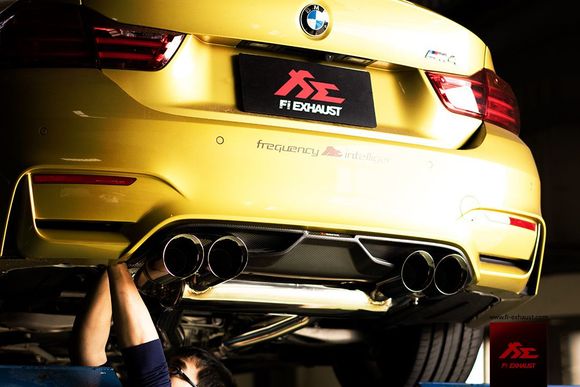 Install Fi Exhaust for BMW F82 M4 Exhaust System